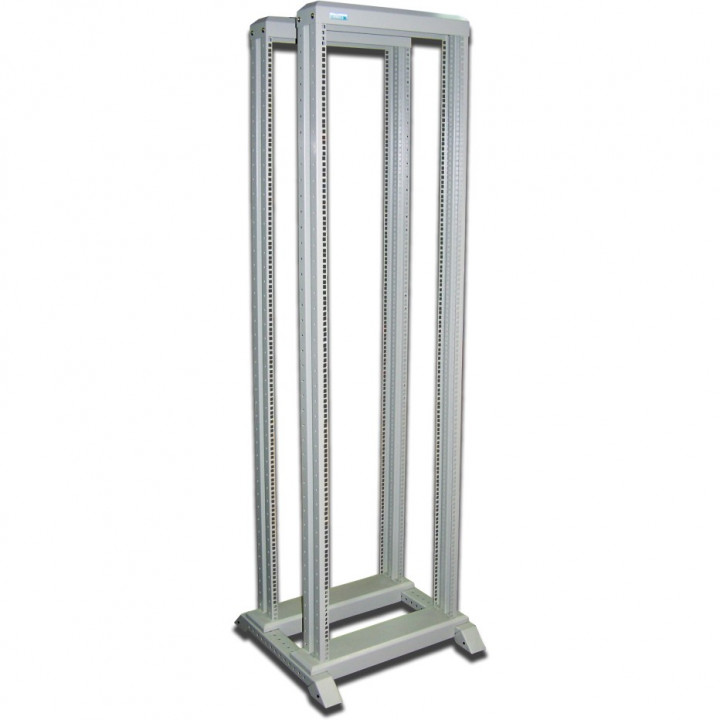 Стойка TWT TWT-RACK2-42U-6X8 (двухрамная, 42U, 600x800, серая)