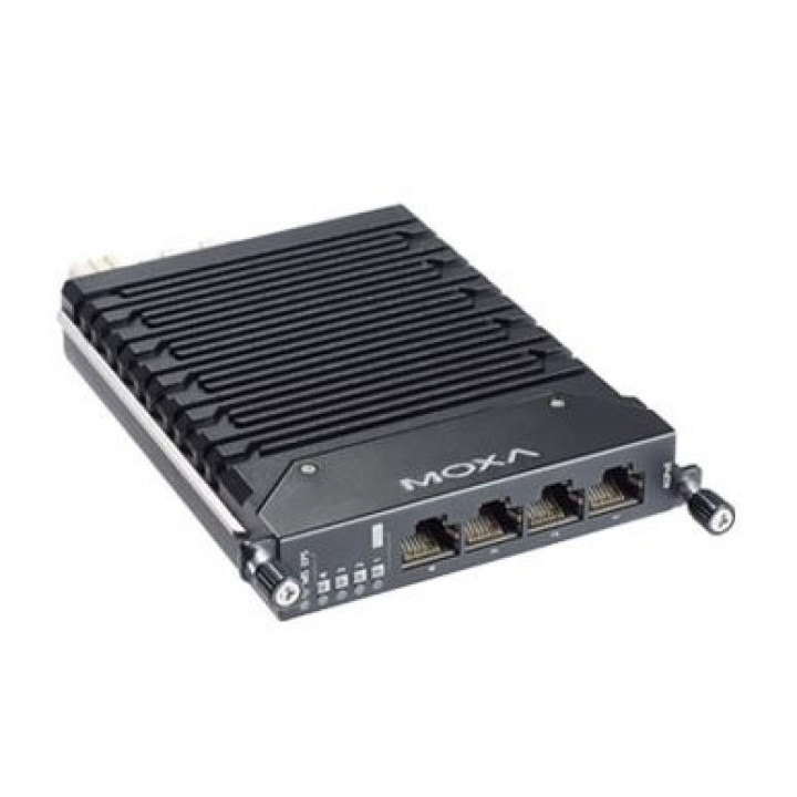 Модуль MOXA LM-7000H-4PoE (расширения, 4 порта 10/100 BaseT (X) с PoE/PoE+ для коммутаторов PT-G7728/G7828 и MDS-G4012/20/28)