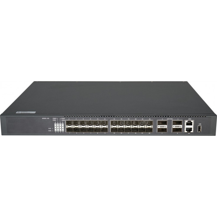 Коммутатор NIKOMAX GL-SW-X304-28SQ (уровень ядра L3, 24x10Gb SFP+, 4x40/100Gb QSFP28) Коммутатор NIKOMAX GL-SW-X304-28SQ (уровень ядра L3, 24x10Gb SFP+, 4x40/100Gb QSFP28)