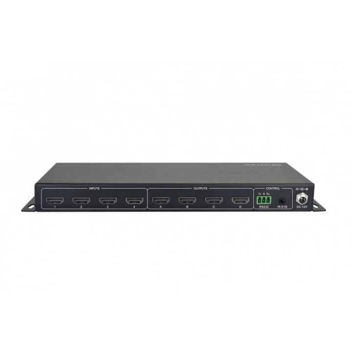 Матричный коммутатор Digis MAMI-44L (4K 60Гц 4:4:4, HDMI 2.0, HDCP 2.2) Матричный коммутатор Digis MAMI-44L (4K 60Гц 4:4:4, HDMI 2.0, HDCP 2.2)