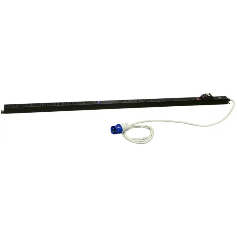 Блок розеток Hyperline SHE-20IEC-4BIEC-B-3PVB