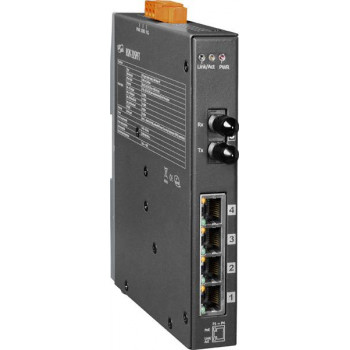 Промышленный коммутатор ICP DAS NSM-205PFT-24V CR