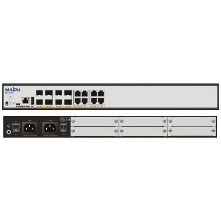 Маршрутизатор Maipu MP3900X-06 (8xCombo WAN, 6 слотов RM2B) Маршрутизатор Maipu MP3900X-06 (8xCombo WAN, 6 слотов RM2B)