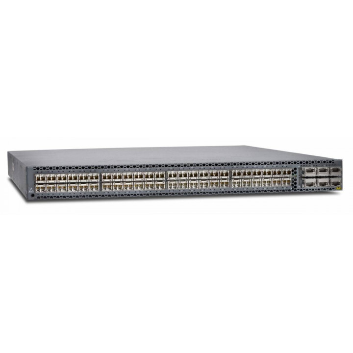 Коммутатор Juniper QFX5100-48S-3AFO (48 портов SFP+, 6 портов QSFP+, двойные БП AC)