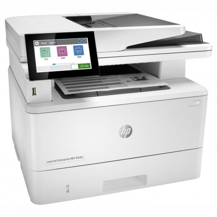 МФУ HP LaserJet Enterprise M430F 3PZ55A (A4, 38 стр/мин, Ethernet, факс, дуплекс) МФУ HP LaserJet Enterprise M430F 3PZ55A (A4, 38 стр/мин, Ethernet, факс, дуплекс)