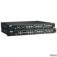 Модульный Ethernet-коммутатор MOXA IKS-6726A-2GTXSFP-24-T