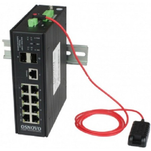 Коммутатор OSNOVO SW-80802/I(PORT 90W, 300W)