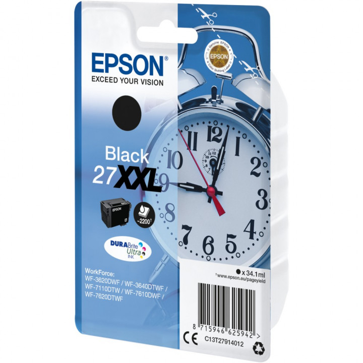 Картридж Epson C13T27914012 (I/C XXL для WF-7110/7610) Картридж Epson C13T27914012 (I/C XXL для WF-7110/7610)