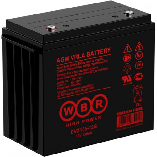 Аккумуляторная батарея WBR EVX135-12G