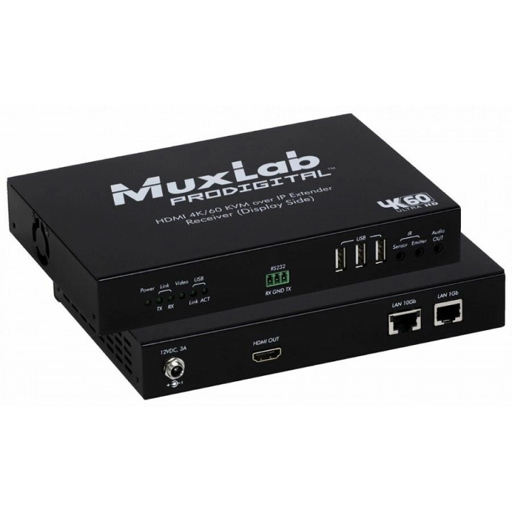 Приёмник MuxLab 500760-RX-KVM (HDMI KVM OVER IP, поддержка 4К60, SDVoE) Приёмник MuxLab 500760-RX-KVM (HDMI KVM OVER IP, поддержка 4К60, SDVoE)