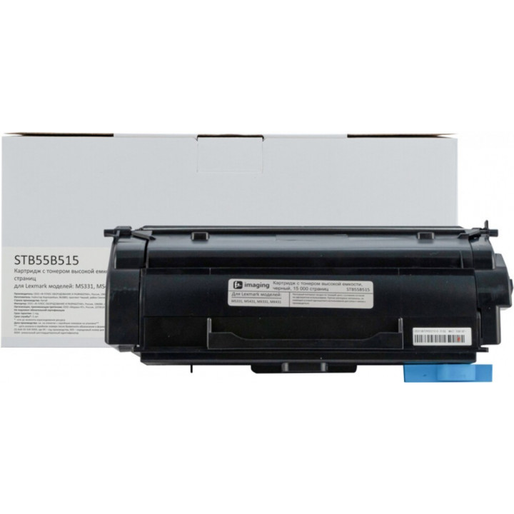 Картридж F+ imaging STB55B515 (черный, 15000 страниц)