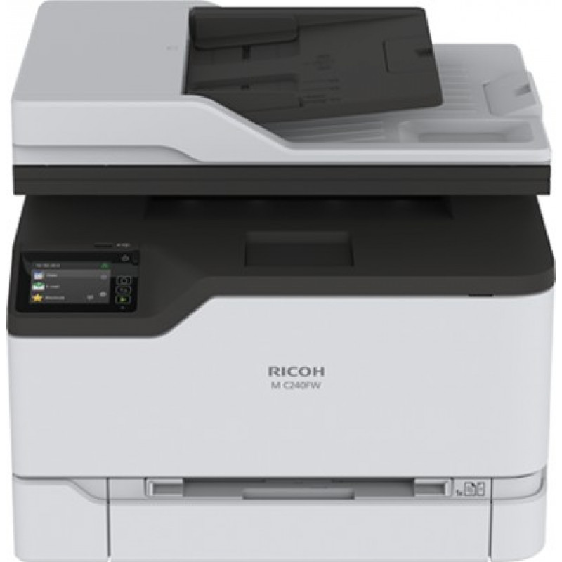 МФУ Ricoh M C240FW 408430 (А4, цветное лазерное, 24 стр/мин, факс, Wi-Fi, дуплекс, сеть)