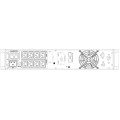 Источник бесперебойного питания Бастион SKAT-UPS 3000-RACK-ON-6X9-E P3
