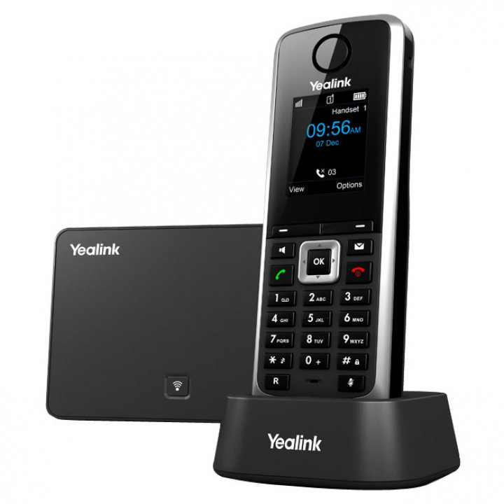 Беспроводная телефонная система Yealink W52P (DECT база + трубка, PoE) Беспроводная телефонная система Yealink W52P (DECT база + трубка, PoE)