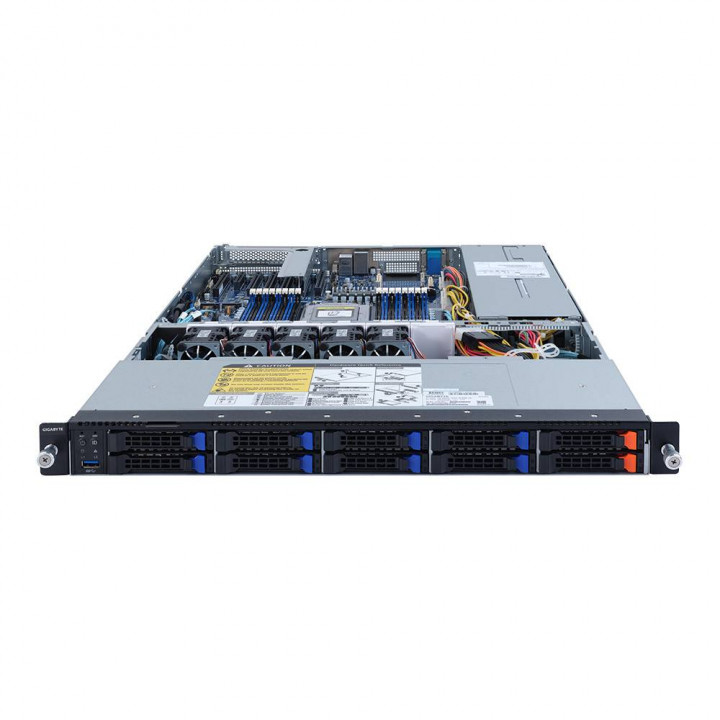 Серверная платформа GIGABYTE 6NR152Z31MR-00 (1U, AMD EPYC 7002, 16xDIMM, 8x2.5" SATA)