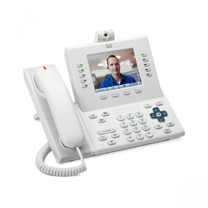 IP-телефон Cisco CP-9951-WL-CAM-K9= (White, Slim Hndst with Camera) IP-телефон Cisco CP-9951-WL-CAM-K9= (White, Slim Hndst with Camera)