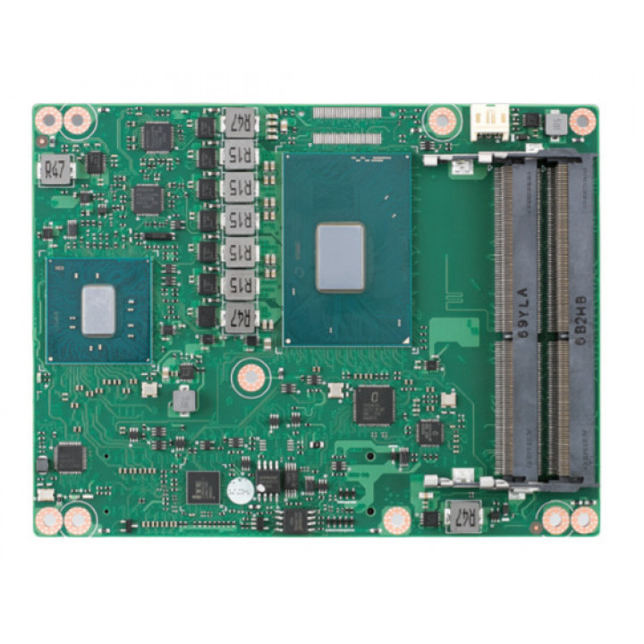 Промышленная плата Advantech SOM-5898C5X-U1A1 (COM Express, Intel Core i5-7442EQ 2.1ГГц, DDR4 до 32ГБ, VGA/LCD/DDI, 4x SATA)