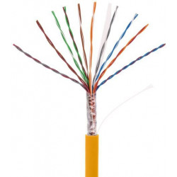 Кабель витая пара NETLAN EC-UU010-5-LSZH-OR-3, 305 м