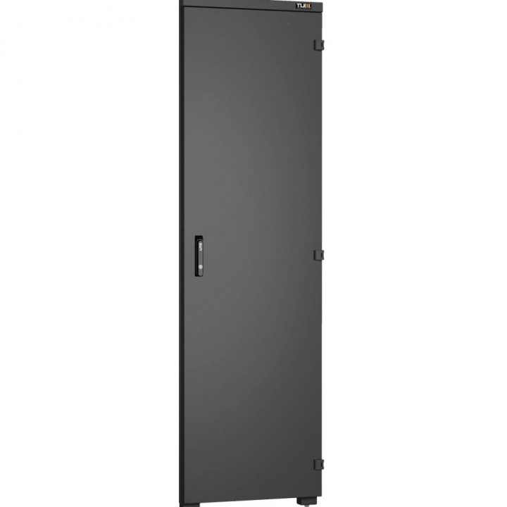 Дверь для шкафа TLK TFI-4280-M-R-BK (цельнометаллическая, 42U, 800мм, черная) Дверь для шкафа TLK TFI-4280-M-R-BK (цельнометаллическая, 42U, 800мм, черная)