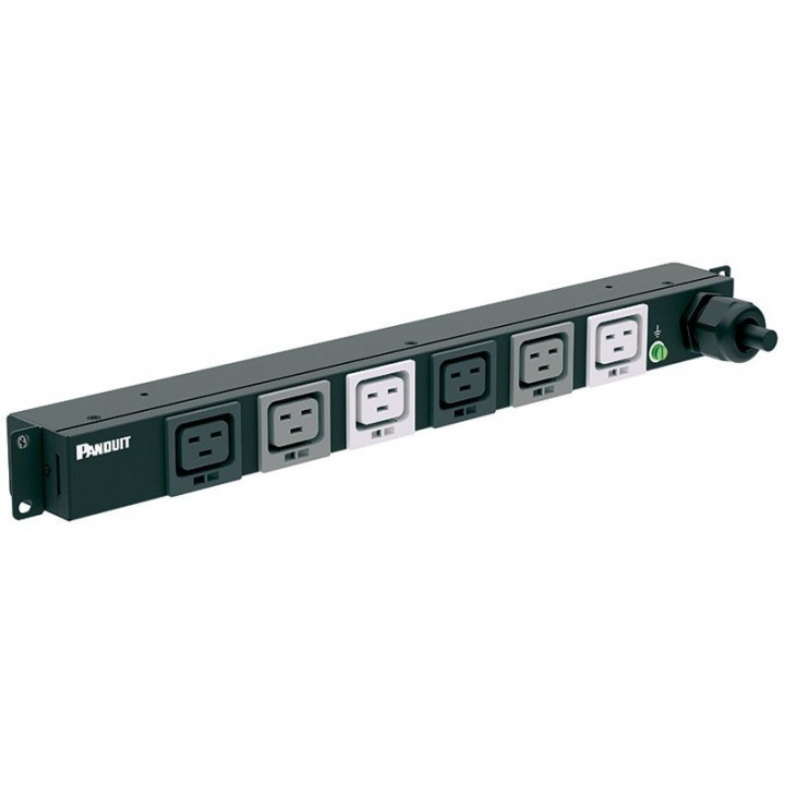 Блок розеток Panduit P06B37M (горизонтальный, 9 розеток C19, 16A, кабель 3 м) Блок розеток Panduit P06B37M (горизонтальный, 9 розеток C19, 16A, кабель 3 м)