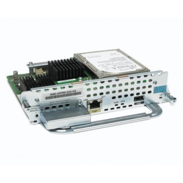 Модуль Cisco NME-APPRE-522-K9 (2GB RAM 160GB HDD) Модуль Cisco NME-APPRE-522-K9 (2GB RAM 160GB HDD)