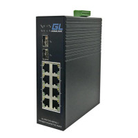 Коммутатор NIKOMAX (GIGALINK) GL-SW-F203-08PSG-I