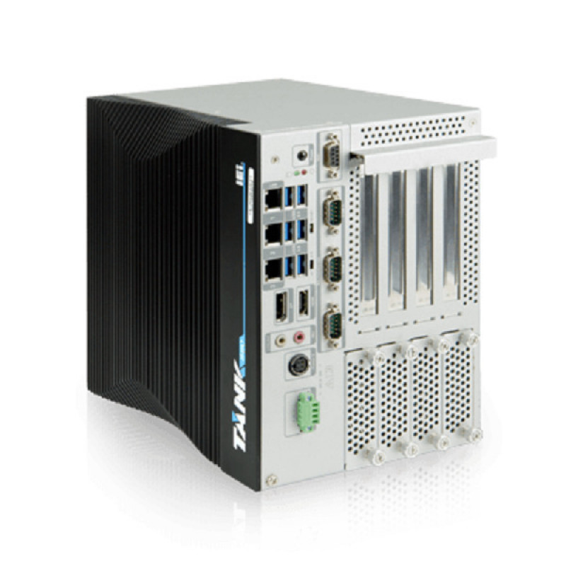 Многослотовый встраиваемый компьютер IEI TANK-880-Q370-i5R/8G/4A (Intel Core i5-9500TE, 8 ГБ DDR4, 4xSATA, 3xLAN)