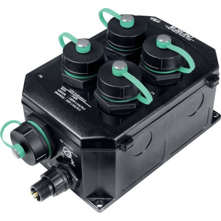 Промышленный коммутатор ICP DAS NS-205PSE-IP67 CR (5-port unmanaged, PoE, IP67) Промышленный коммутатор ICP DAS NS-205PSE-IP67 CR (5-port unmanaged, PoE, IP67)