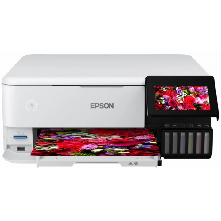 МФУ Epson L8160 C11CJ20404 (СНПЧ, A4, Wi-Fi, картридер)
