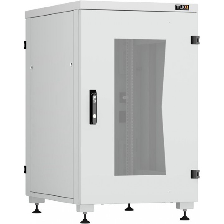 Шкаф TLK TFI-186080-GMMM-R-GY (напольный, 19", 18U, стекл. дверь, 600x974x800 мм, серый) Шкаф TLK TFI-186080-GMMM-R-GY (напольный, 19", 18U, стекл. дверь, 600x974x800 мм, серый)