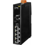 Промышленный коммутатор ICP DAS NS-205PFT-24V CR (4xPoE 10/100BaseTX, 1x10/100BaseFX, многомод, ST, питание 24 В)