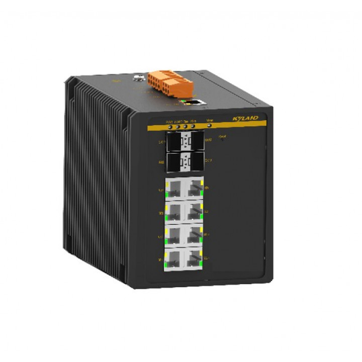 Промышленный управляемый коммутатор Kyland SICOM3000L-4GX8GE-L5-L5 (4xSFP, 8xRJ45, 12/24 В пост. ток) Промышленный управляемый коммутатор Kyland SICOM3000L-4GX8GE-L5-L5 (4xSFP, 8xRJ45, 12/24 В пост. ток)