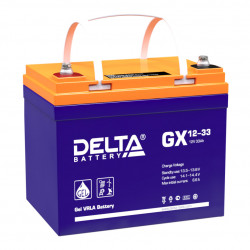 Аккумуляторная батарея Delta GX 12-33 Аккумуляторная батарея Delta GX 12-33