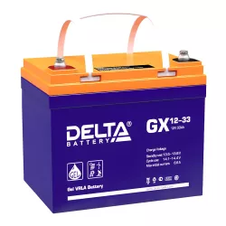 Аккумуляторная батарея GEL Delta GX 12-33 Аккумуляторная батарея GEL Delta GX 12-33
