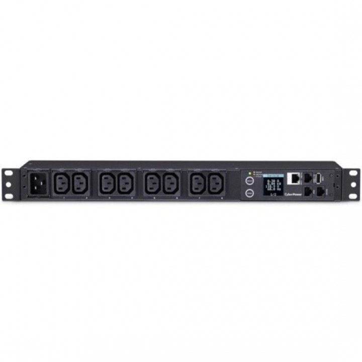 Блок розеток Cyberpower PDU31005 (PDU20MHVIEC8FNET, Monitor 1U, 16A, 8 IEC outlets, PPBE management) Блок розеток Cyberpower PDU31005 (PDU20MHVIEC8FNET, Monitor 1U, 16A, 8 IEC outlets, PPBE management)
