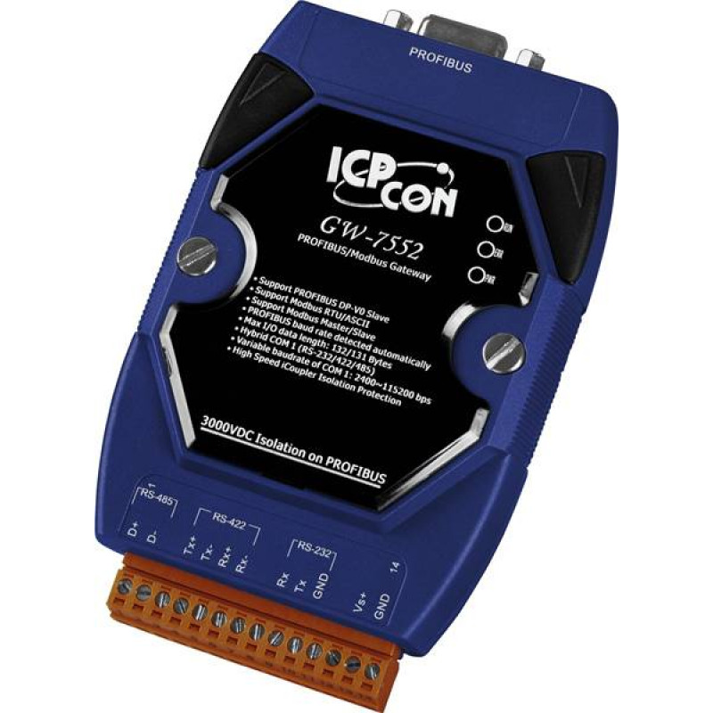 Преобразователь ICP DAS GW-7552-B CR