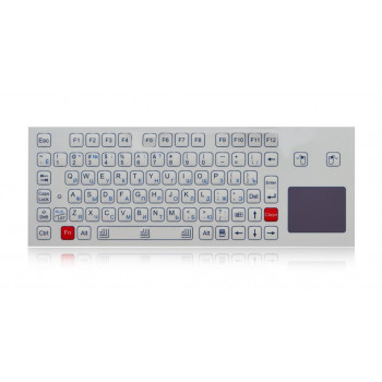 Промышленная клавиатура Key Technology K-TEK-D343TP-FN-W-US/RU-PS2