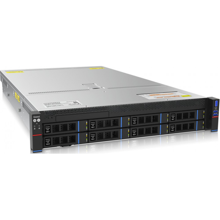 Серверная платформа Gooxi SR201-D08R-G2 (2U, AMD Genoa, 8x 2.5/3.5" SAS/SATA, 800W CRPS)