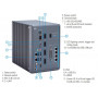 Компактный встраиваемый компьютер Axiomtek MVS900-511-FL (Intel Core i7/i5/i3, 32 Гб DDR4, 24 В DC)