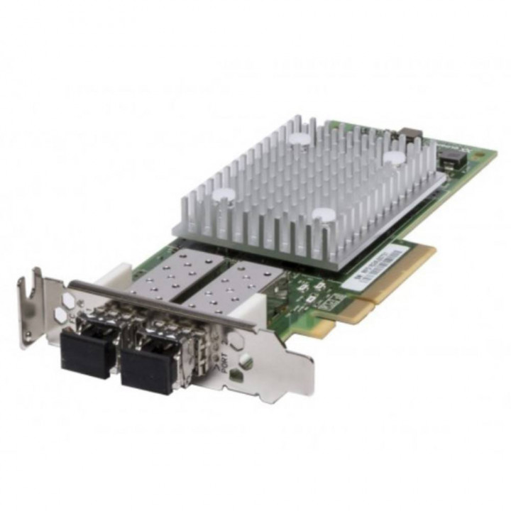 Сетевая карта Dell QLogic 2742 403-BBMK (Dual Port 32Gb Fibre Channel HBA) Сетевая карта Dell QLogic 2742 403-BBMK (Dual Port 32Gb Fibre Channel HBA)