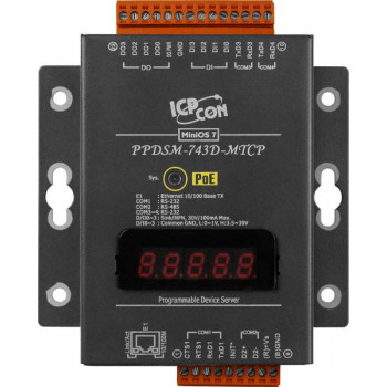 Преобразователь ICP DAS PPDSM-743D-MTCP CR