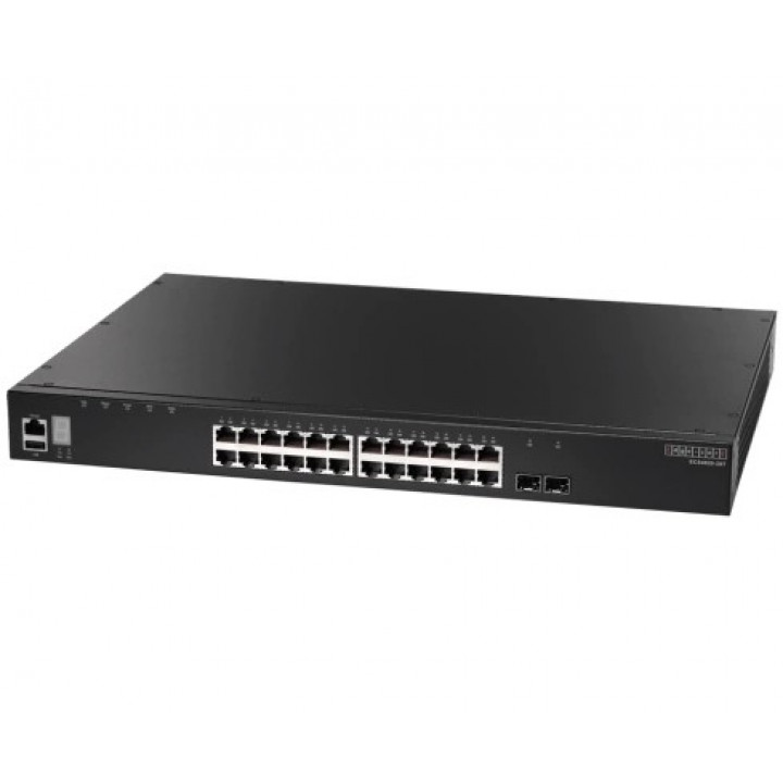 Коммутатор Edge-Core ECS4620-28T (24xGE, 2x10G SFP+, L3, fan-less)