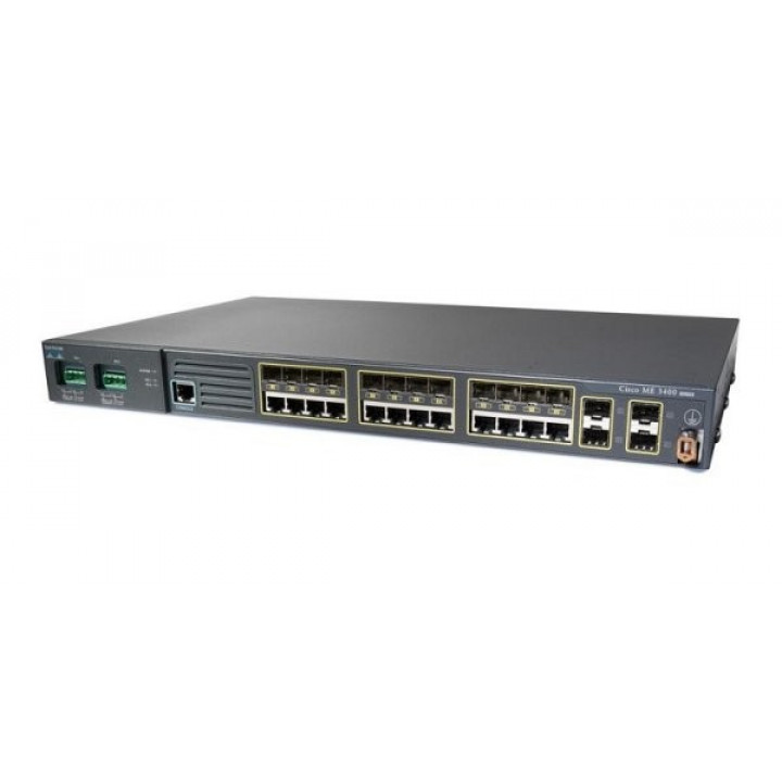 Коммутатор Cisco ME-3400G-12CS-D (12x10/100/1000BASE-T, 4xSFP, QoS, ACL) Коммутатор Cisco ME-3400G-12CS-D (12x10/100/1000BASE-T, 4xSFP, QoS, ACL)