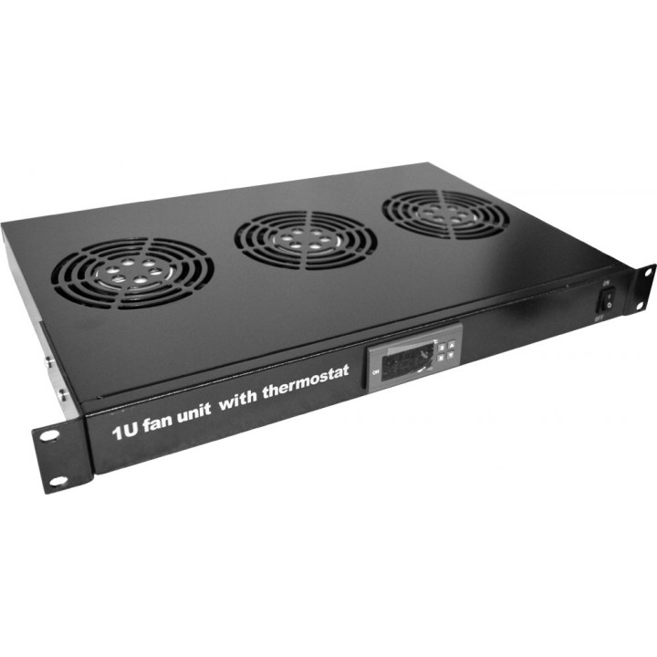 Вентиляторный модуль TWT TWT-CBB-FANB3-RACK-T (3 вентилятора, 1U, с термостатом)