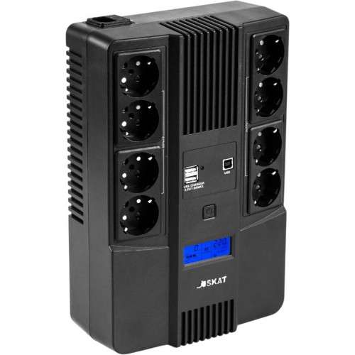 Источник бесперебойного питания Бастион SKAT-UPS 1000-AID-IN-1x9-8