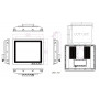 Панельный компьютер Winmate R19IB3S-67FTP-8-128-W10 (19", Intel Celeron N2930, 8ГБ RAM, 128ГБ SSD, IP67, ёмкостный экран, 9-36В)