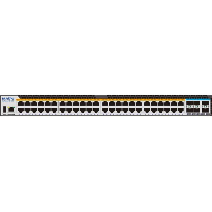Коммутатор Maipu S4230-54TXF-AC (48x1GbE, 6x10G SFP+) Коммутатор Maipu S4230-54TXF-AC (48x1GbE, 6x10G SFP+)