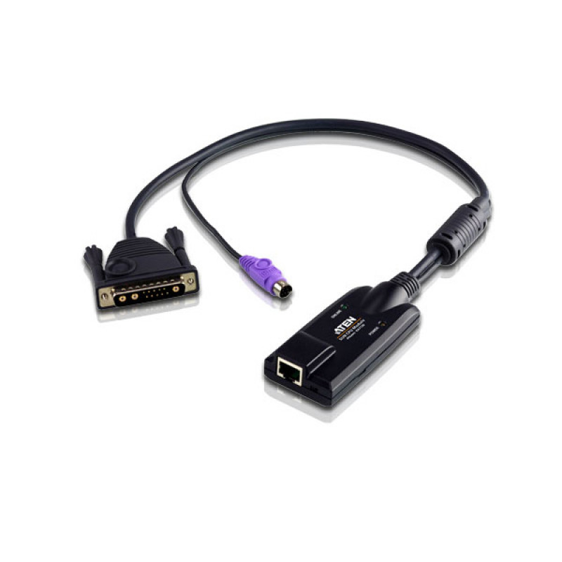 Модуль удлинителя ATEN KA7130-AX (VGA+KM, 50 м, UTP Cat5e, для компьютеров SUN)
