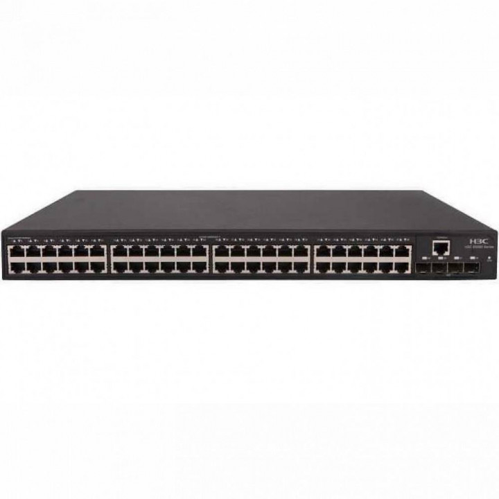 Коммутатор H3C LS-5130S-52P-PWR-EI-GL (управляемый, L2, 48x1GbE PoE, 4xSFP)