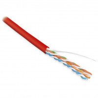 Кабель витая пара LANMASTER LAN-5EUTP-PT-LSZH-RD, 305м